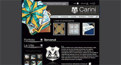 Desktop Screenshot of cariniceramiche.it
